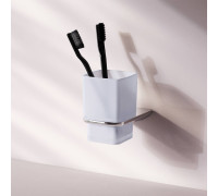 Стакан стеклянный с настенным держателем AM.PM Inspire V2.0 A50A34300