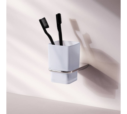 Стакан стеклянный с настенным держателем AM.PM Inspire V2.0 A50A34300