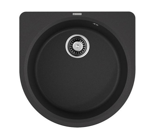 Кухонная мойка Omoikiri Akegata 51-BL Artgranit 51x51 см черный 4993758