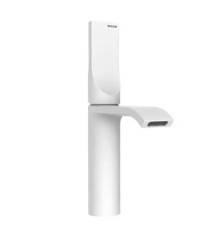 Смеситель для раковины Bossini Apice 249 мм с донным клапаном белый матовый E89603.045