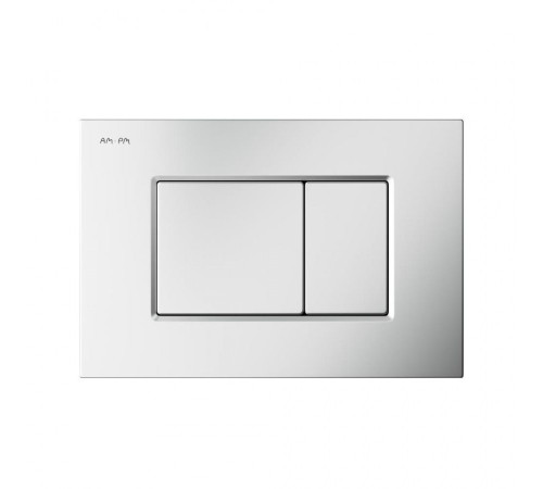 Клавиша для инсталляции механическая AM.PM ProC L пластик хром матовый I070231