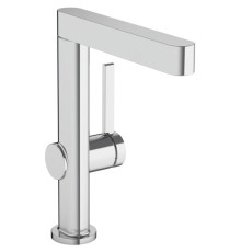 Смеситель для раковины hansgrohe Finoris 230 однорычажный с поворотным изливом и клапаном Push-Open хром 76060000