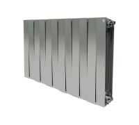 Радиатор биметаллический Royal Thermo PianoForte 500 Silver Satin 12 секций RTPFSS50012