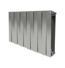 Радиатор биметаллический Royal Thermo PianoForte 500 Silver Satin 12 секций RTPFSS50012