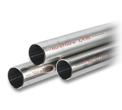 Труба системная SANHA NiroTherm 28x0.8 мм нержавеющая сталь штанга 3 м 6915028