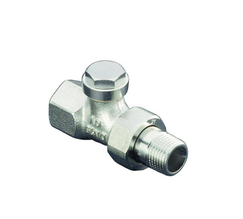 Вентиль проходной Oventrop Combi 4 DN 15 1/2 никелированный 1090762