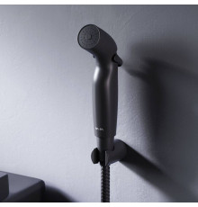 Гигиенический душ со шлангом и держателем AM.PM Like черный матовый F0202022