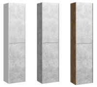 Комплект дверей пенала Aquaton Mobi Бетон светлый MOB0735BS23