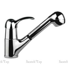 Смеситель для кухни Fiore Jafar с выдвижной лейкой 47CR4010