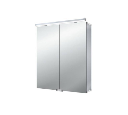 Зеркальный шкаф emco Pure 600x700 мм LED 2 двери розетка 9797 050 81
