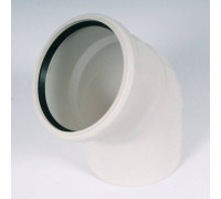 Отвод канализационный Sinikon Комфорт 50 мм 45° 504029.K