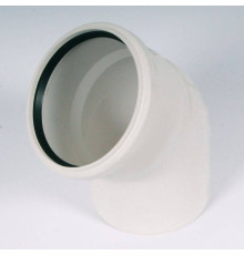 Отвод канализационный Sinikon Комфорт 50 мм 45° 504029.K