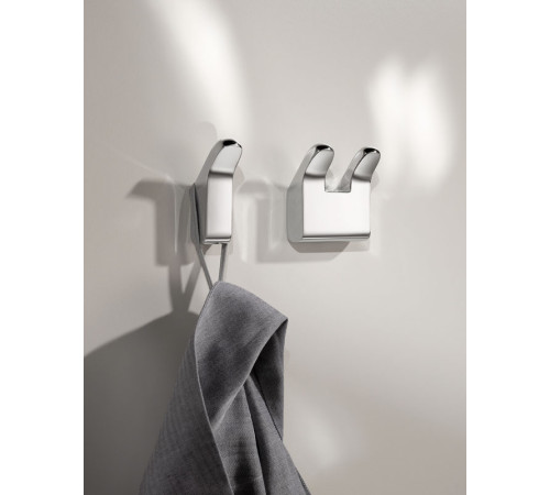 Крючок для полотенца двойной KEUCO Collection Moll хром 12713 010000