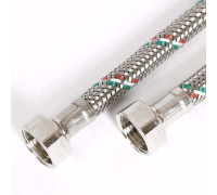 Гибкая подводка для воды Uni-Fitt DN 8 1/2 ВВ 180 см нержавеющая сталь 500S2018