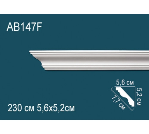 Карниз потолочный гибкий Perfect AB147F 190x190x2000 мм AB147F