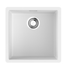 Кухонная мойка Omoikiri Yamakawa 45T Integra WH Tetogranit 45.6 x 22 см белый 4997255