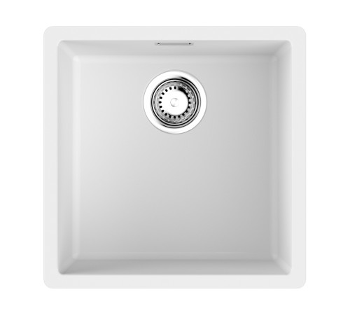 Кухонная мойка Omoikiri Yamakawa 45T Integra WH Tetogranit 45.6 x 22 см белый 4997255