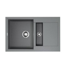 Кухонная мойка Omoikiri Sakaime 78-2-GR Tetogranit 78x50 см leningrad grey 4993559