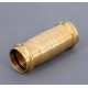 Муфта надвижная пресс Viega Sanpress 35 мм бронза 124335