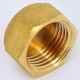 Заглушка латунная с внутренней резьбой Tiemme 1/2 1500058