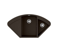 Кухонная мойка Omoikiri Sakaime 105C-DC Tetogranit 105,7x57,5 см темный шоколад 4993208