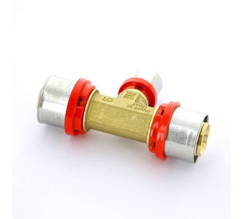 Тройник пресс Tiemme 26х16х26 мм 1650026