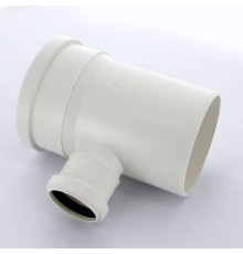 Тройник канализационный Sinikon Comfort 110x50 мм 87° 510035.K