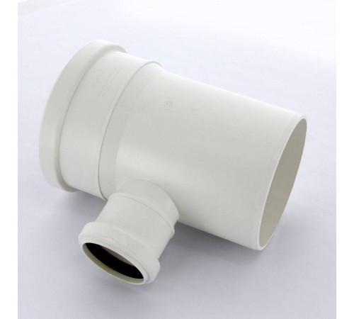 Тройник канализационный Sinikon Comfort 110x50 мм 87° 510035.K