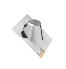 Крышная разделка угловая Ferrum AISI 430 0.5 мм Ф250 мм Af2905