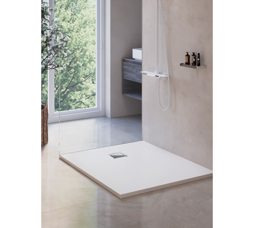 Душевой поддон прямоугольный RGW Stone Tray ST-W 800x1500 мм белый 16152815-01