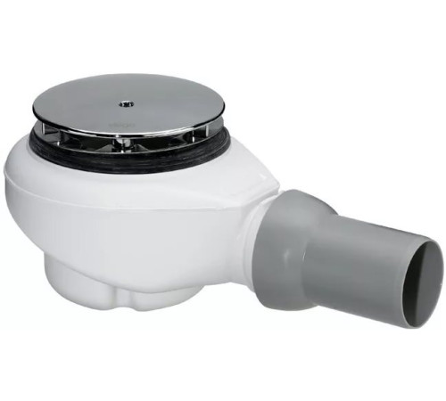 Сифон для душевого поддона Viega Tempoplex Plus 90 мм горизонтальный выпуск хром 578916