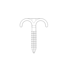 Дюбель-крюк двойной Royal Thermo d16-32 мм 100 мм НС-1019831