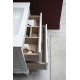 Тумба под раковину Aquanet Бостон М 80 белый матовый 00209677