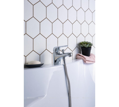 Смеситель на борт ванны Aquanet Pragmatic хром AF430-61С