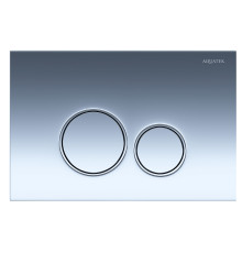 Панель смыва KDI 005B хром глянец круглые клавиши KDI-0000018