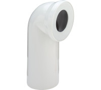 Отвод соединительный Viega 90° D=100 мм модель 3811 альпийский белый 100551