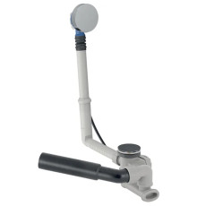 Слив-перелив Geberit d52 длина 26 см с декоративным комплектом глянцевый хром 150.520.21.6