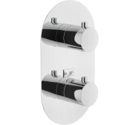 Смеситель для ванны термостатический Paffoni Live внешняя часть хром WE00102/TCR