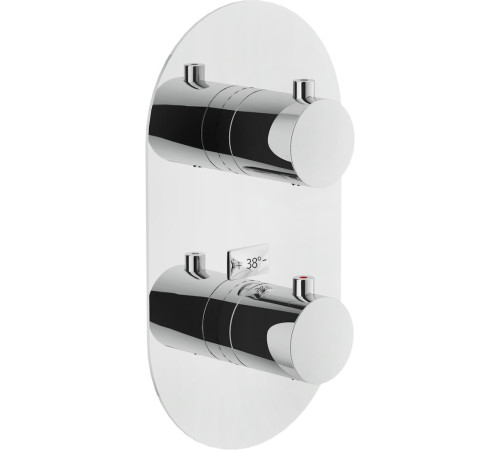 Смеситель для ванны термостатический Paffoni Live внешняя часть хром WE00102/TCR