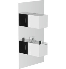 Смеситель для ванны термостатический Paffoni Seven внешняя часть хром WE00102/QCR