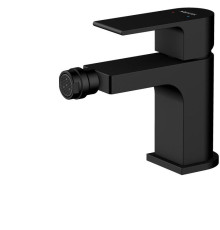 Смеситель для биде Aquanet Лира матовый черный AQ1418MB