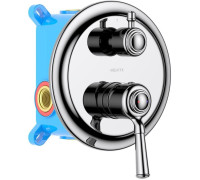 Смеситель для ванны встраиваемый Aquanet Классик 2 режима комплект AQ1546CR