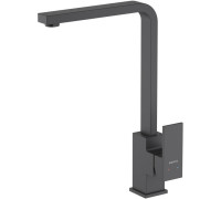 Смеситель для кухни Aquanet ЛИБРА матовый черный AQ1680MB