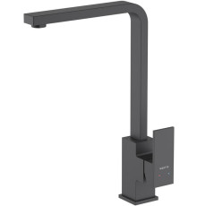 Смеситель для кухни Aquanet ЛИБРА матовый черный AQ1680MB