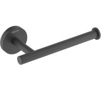 Бумагодержатель Aquanet Оберон матовый черный AQ4208MB