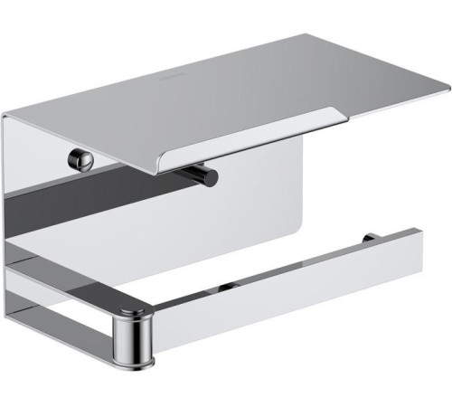 Бумагодержатель с полкой Aquanet Libra AQ4929CR хром AQ4929CR