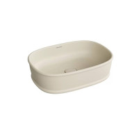 Раковина Kerama Marazzi Circo 50х36х13.5 см накладная песочный матовый CI.wb.50\SAN