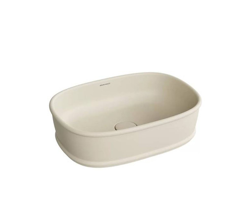 Раковина Kerama Marazzi Circo 50х36х13.5 см накладная песочный матовый CI.wb.50\SAN