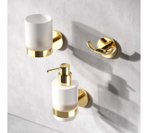 Крючок для полотенец двойной AM.PM X-Joy настенный золото A85A35699