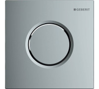 Пневмопривод смыва для писсуара Geberit Sigma01 ручной хром глянец 116.011.21.5